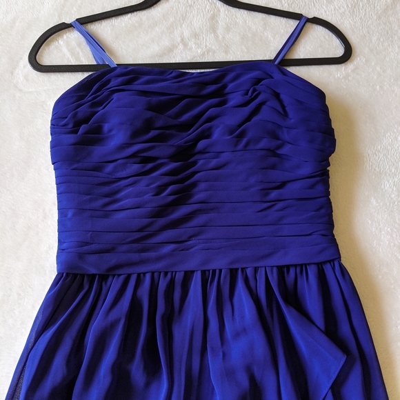Ralph Lauren sweetheart ruched dress size 4 - Picture 5 of 6